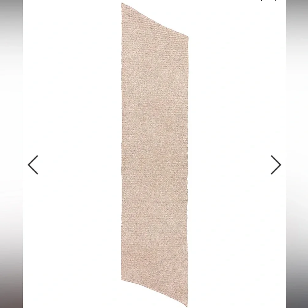Free People Ripple Recycled Blend Blanket Scarf Barely Grey